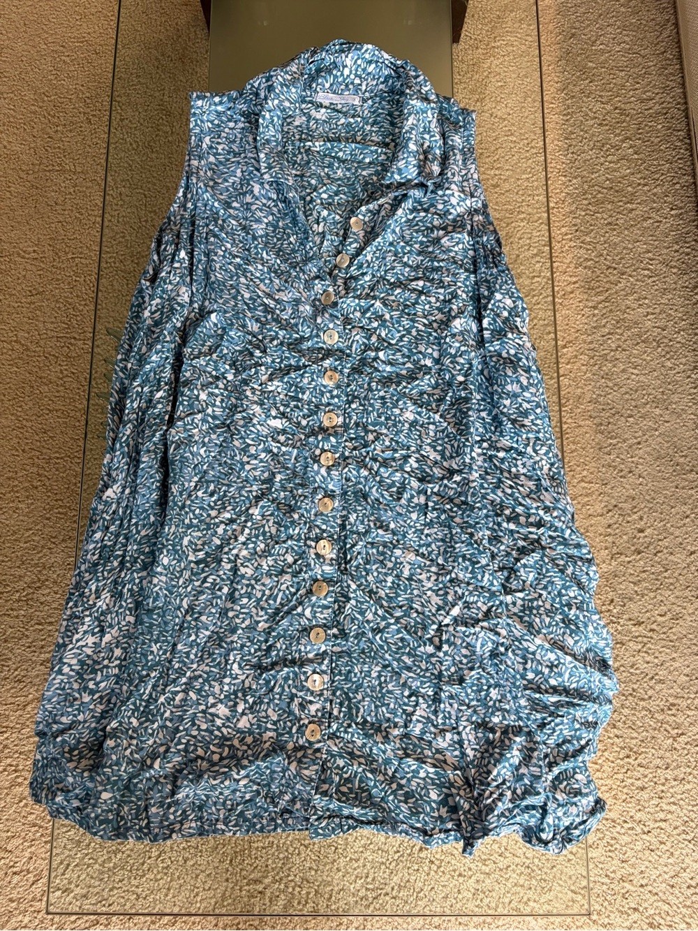 💜 Blue Sky Sleeveless Top